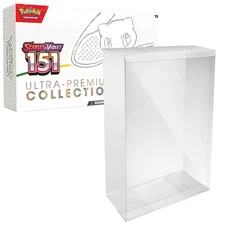 5PC Clear Protector Box for Pokemon 151 Ultra Premium Collection Box US Ship
