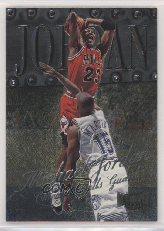 1998-99 Metal Universe Michael Jordan #1 HOF 04dh