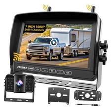 RV Backup Camera Wireless with 7" 1080P Monitor, for Furrion Pre-Wired RV, 7in