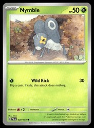 Nymble 020/193 Paldea Evolved Common