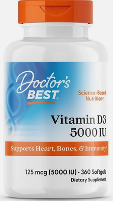 #ad #ad Doctor#x27;s Best Vitamin D3 5000 IU 360 Softgels Exp: 06 2027 $11.07