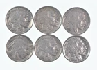 1930-1937 XF/AU Better Condition: Great Detail in Buffalo Horn 6 Coin Lot *875