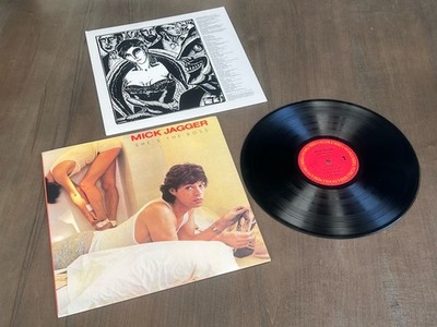 Mick Jagger   She s The Boss - Vinyl LP 1985 Columbia (FC 39940) Record Album EX