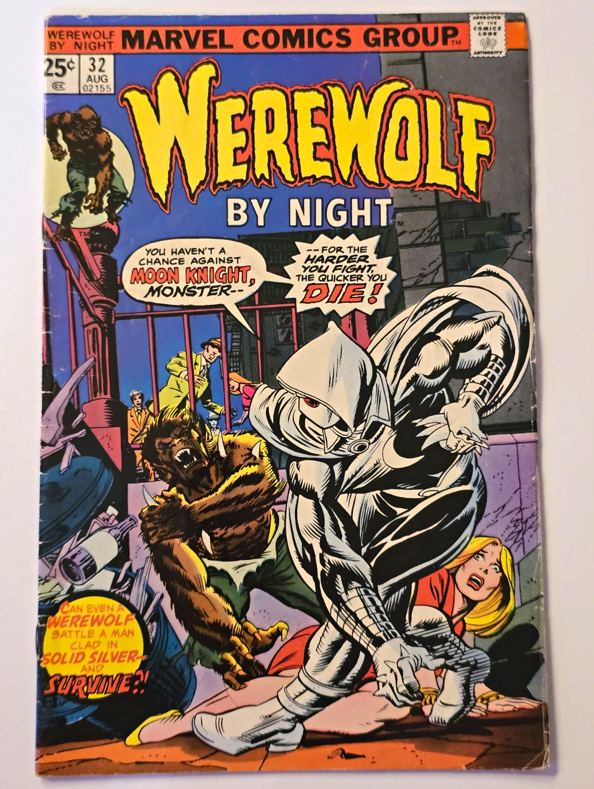 Werewolf by Night #32 (1975) - Erstauftritt Moon Knight (CGC 9.6 / 9.8 White Pages Graded)
