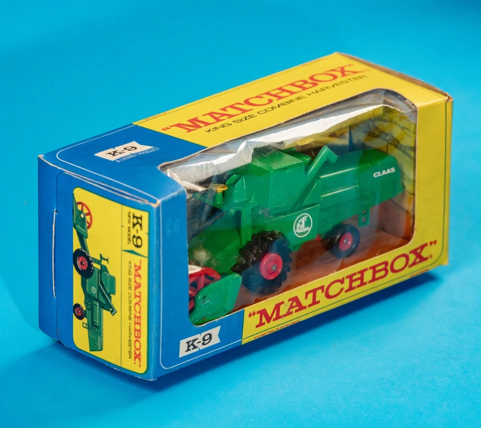 Matchbox Kings / K-9 B2 / Claas Combine Harvester / 1967 / Original Box / MIB - Image 2 of 4