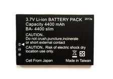 4400mAh Lawmate PV-1000 EVO 3 Touch DVR PV1000 Lithium Li-ion Battery 