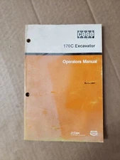 Case 170C Excavator Factory Operators Manual