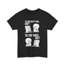 Programmer Shirt, Programming Lovers The Code Doesn't Work Funny T-shirt 