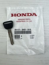 NEW GENUINE MASTER BLANK IGNITION KEY FOR HONDA CIVIC CRX DEL SOL 35117-SH3-013