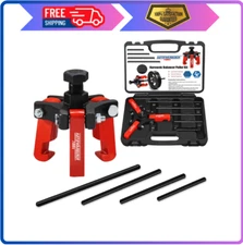 Harmonic Balancer Puller with Adjustable 3-Jaw Puller Kit, Forcing Screw Fits