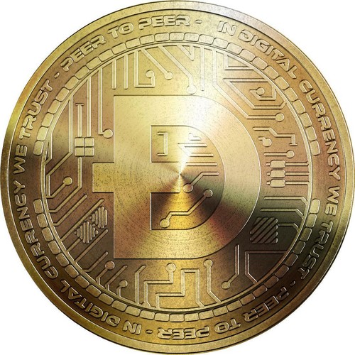 DOGECOIN Cryptocurrency Logo Wall Decal Removable Fabric Vinyl Wall Sticker - Picture 6 of 6
