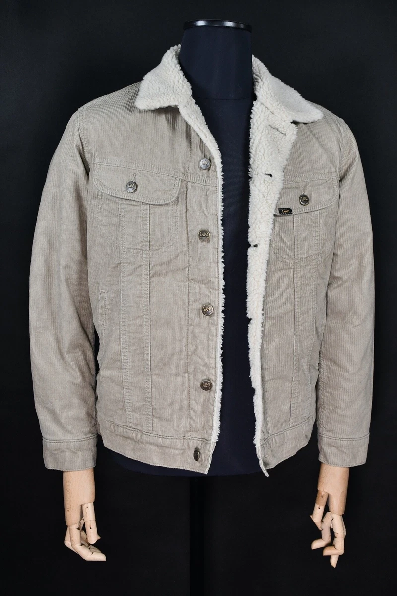 Lee cord top sherpa jacket