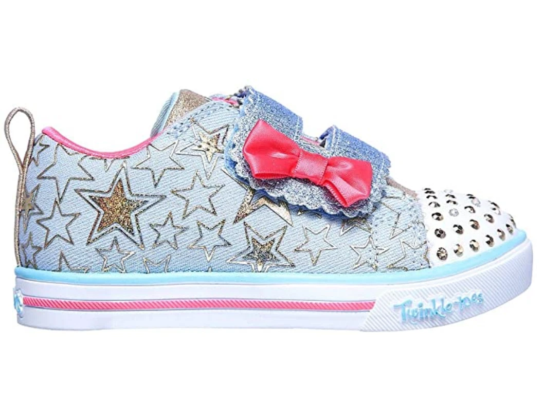 Twinkle toes top shoes with bow
