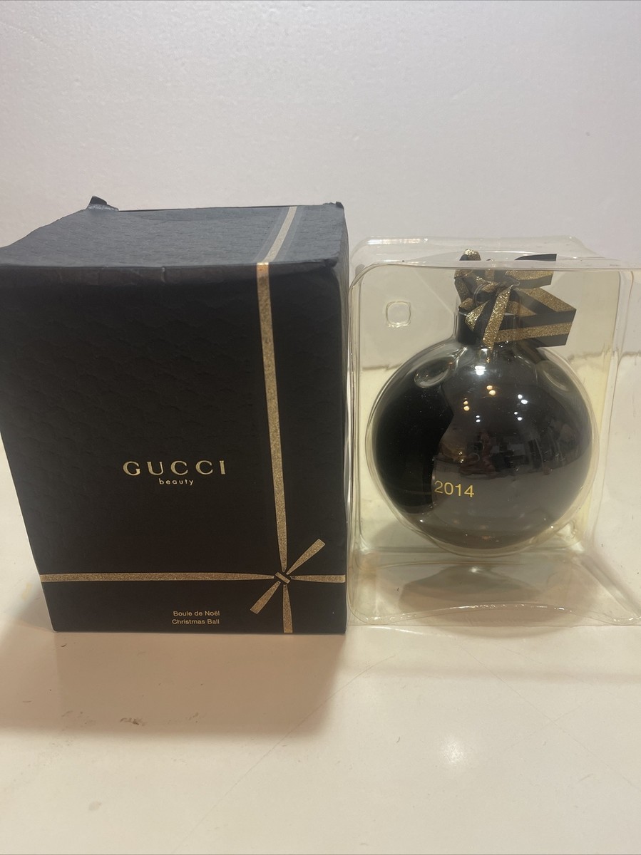 Gucci Christmas Glass Ball Limited 2014 X-Mas Ornament - Brand NEW