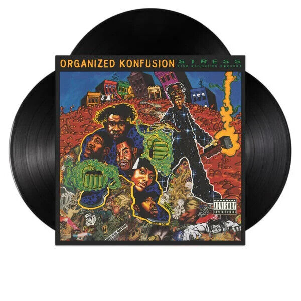 ORGANIZED KONFUSION - STRESS 3LP Vinyl + INSTRUMENTALS *30th Anniv