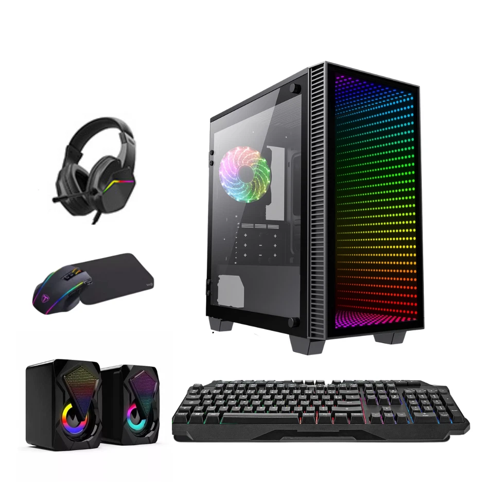 Fast Gaming PC Bundle CORE i5 16GB RAM 240GB SSD + 1TB HDD 4GB GT730 - Image 4 of 4