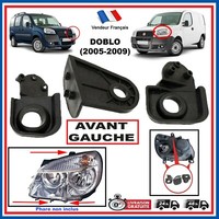 Satz Festsetzung Optik Scheinwerfer Links Nuckel FüR Fiat Doblo Von 2005 à 2009