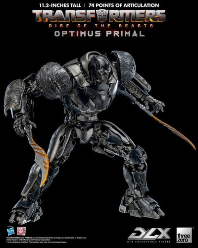 Pre-order ThreeZero 3Z05650W0 Transformes Rise of the Beasts DLX Optimus Primal - Picture 19 of 23