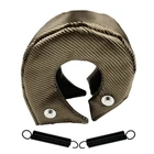 T3 Turbocharger Blanket Heat Shield Barrier Titanium Fiber Turbo Cover Wrap