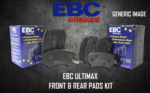 NEW EBC ULTIMAX FRONT AND REAR BRAKE PADS KIT BRAKING PADS OE QUALITY PADKIT628