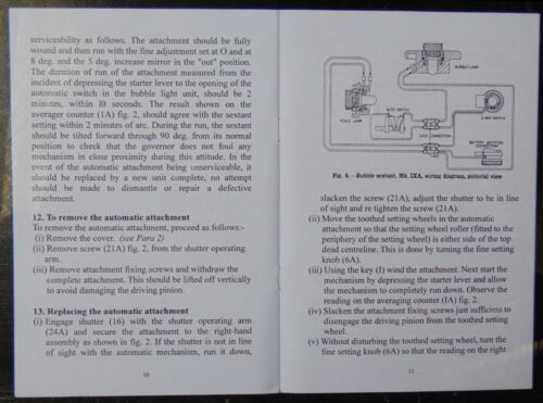 Bubble Sextant Mk IX Station level repairs. 11A - Picture 3 of 4