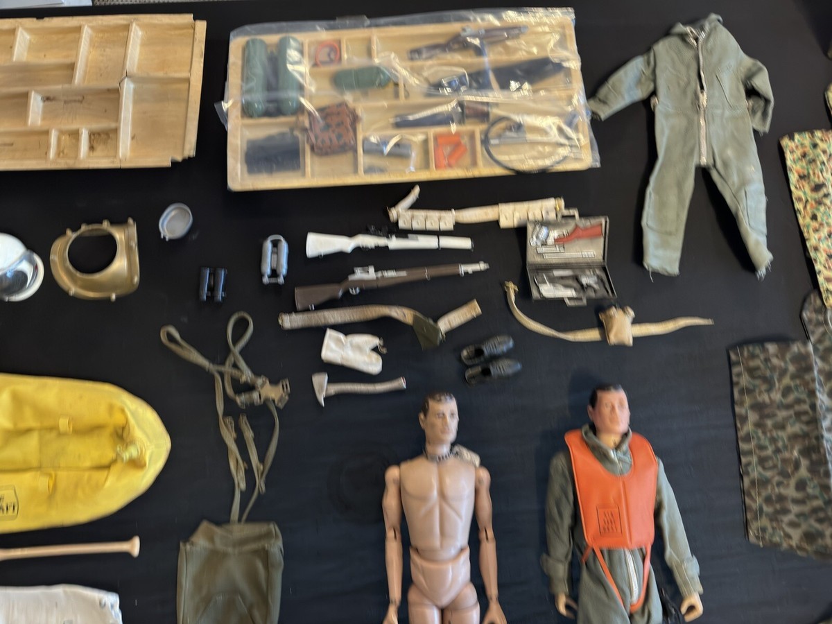 Lot Of 80+ Vintage 1960 Era GI Joe 12