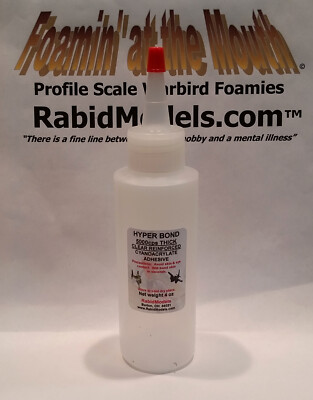 HIGH PERFORMANCE HP RUBBER-TOUGHENED CLEAR CA SUPER GLUE Cyanoacrylate Adhesive
