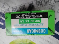 COSMICAR 90100 EX-C6 C-MOUNT EXTENSION TUBE SET