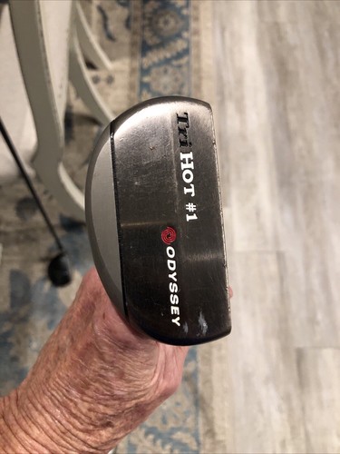 Odyssey Tri Hot #1 Mallet Style Putter 33” New Grip - Picture 9 of 9