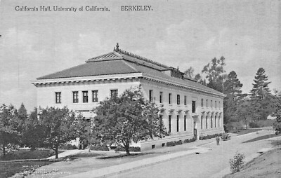 Berkeley Ca ~ Universität Kalifornien Flur ~ Student Co-Op Albertype Foto