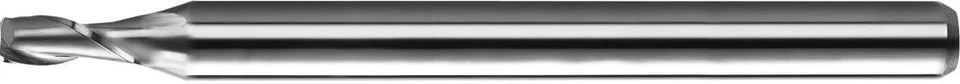 KYOCERA (.0040") CARBIDE 2 FLUTE MICRO ENDMILL, STUB LENGTH, SQUARE END 1620.0040L006
