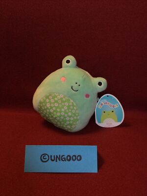 5  WENDY Pastel Green FROG Flowers Spring Easter Squishmallows Plush Toy 2022