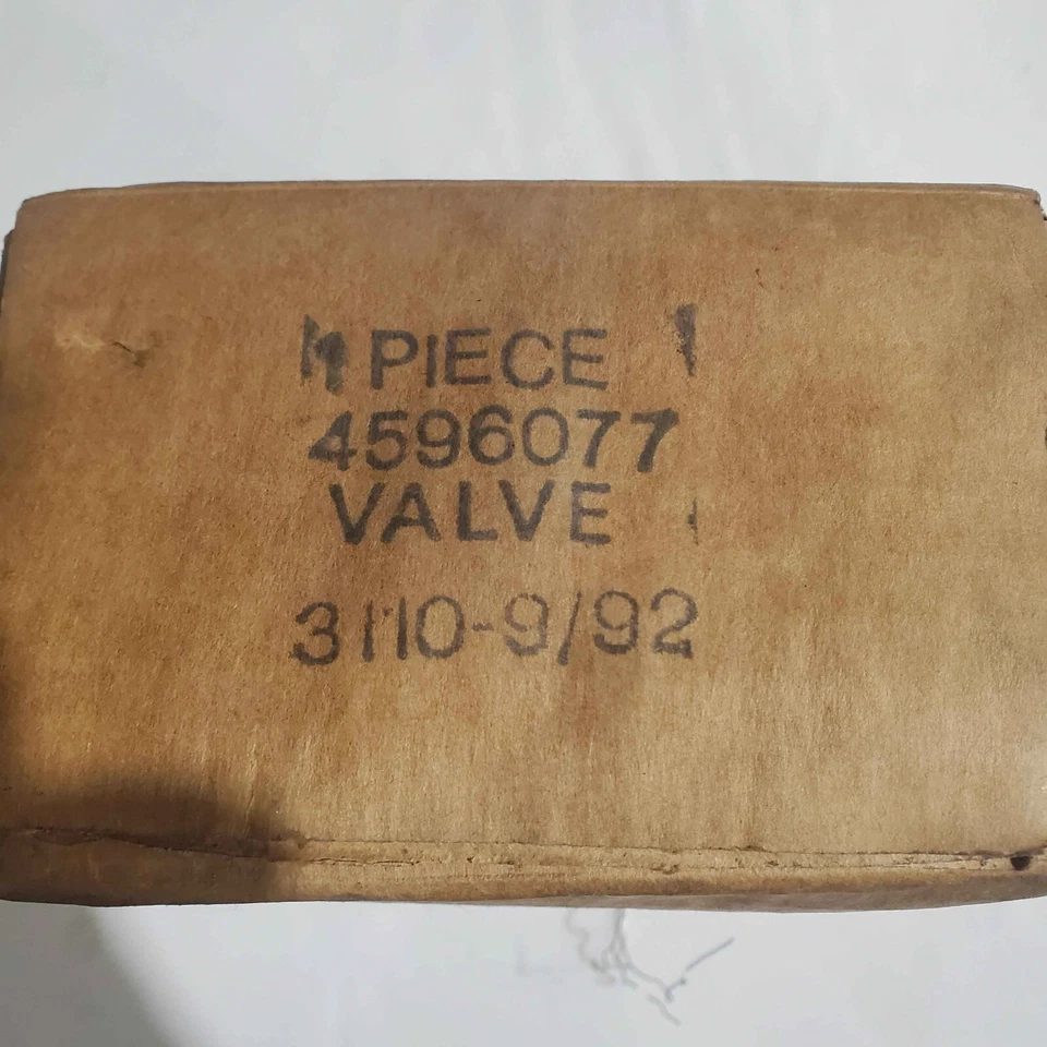 VÁLVULA DE EXPANSIÓN CHRYSLER AC ORIGINAL NUEVO STOCK ANTIGUO PIEZA FABRICANTE ORIGINAL 4596077 MOPAR Foto 3 de 4