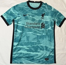 Nike Youth Unisex Liverpool 3rd Green Soccer Jersey CZ2646-354 Youth Sz: Large