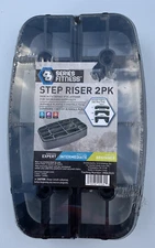 Series 8 Fitness Step Risers 2 Pack For 8" Step Platform Not Included (B7)