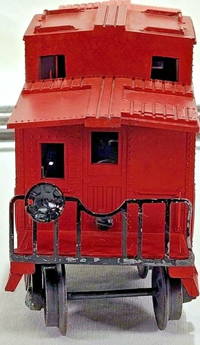 Lionel Postwar O Gauge 6257 SP Type Caboose, Red - Excellent Condition - Picture 5 of 7