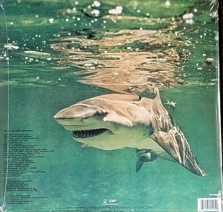 JIMMY BUFFETT LIVING AND DYING IN 3/4 TIME - VINYL LP " NEW, SEALED " - Image 2 of 2