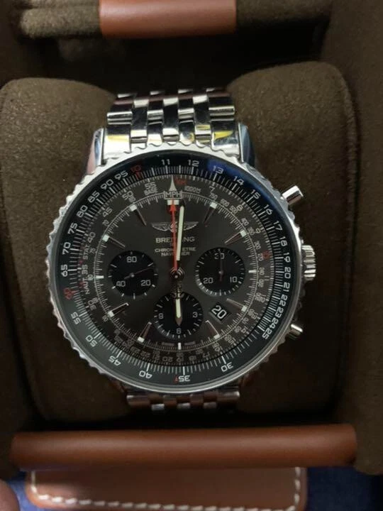 Navitimer stratos best sale grey