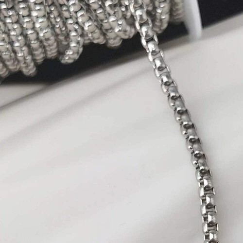 No Fade 2Meters Stainless Steel Chains for Jewelry Making DIY Necklace Bracelet - Bild 40 von 60