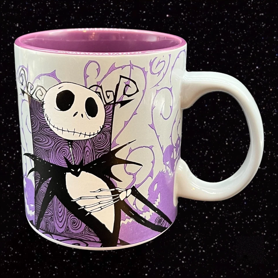 Taza Pesadilla antes de Navidad Purple Buffalo Disney Tim Burton 20 OZ Foto 4 de 4