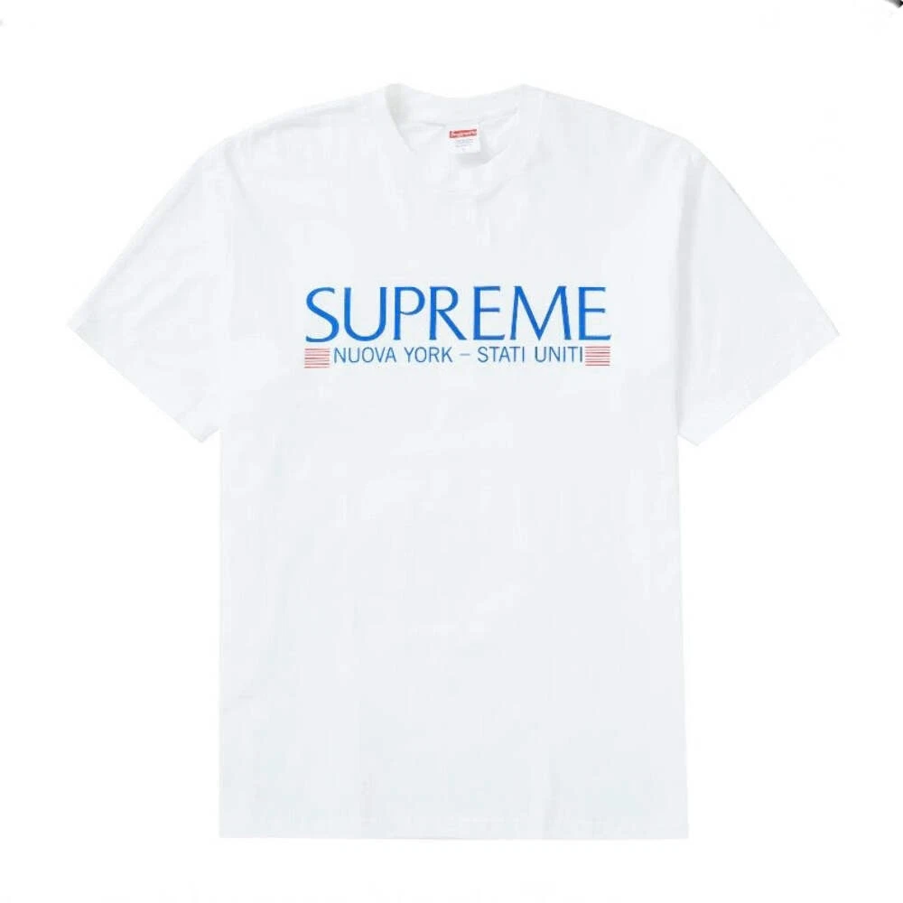Tee shirt blanc Supreme Nuova York