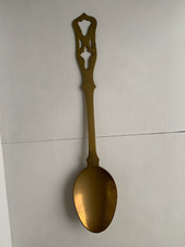 Large Brass Spoon wall decoration - 45cm length
