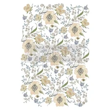 Re-Design with Prima Transfer - Goldenrod Florals