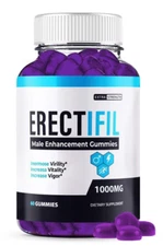 ( 1 BOTTLE) Erectifil Gummies - Male Virility with Maximum Strength - 60 Gummies