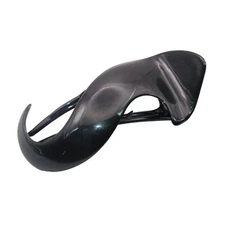 French Crochet Celluloid Black Side Slide In Yoga Hair Claw Clip for Fine Hai...