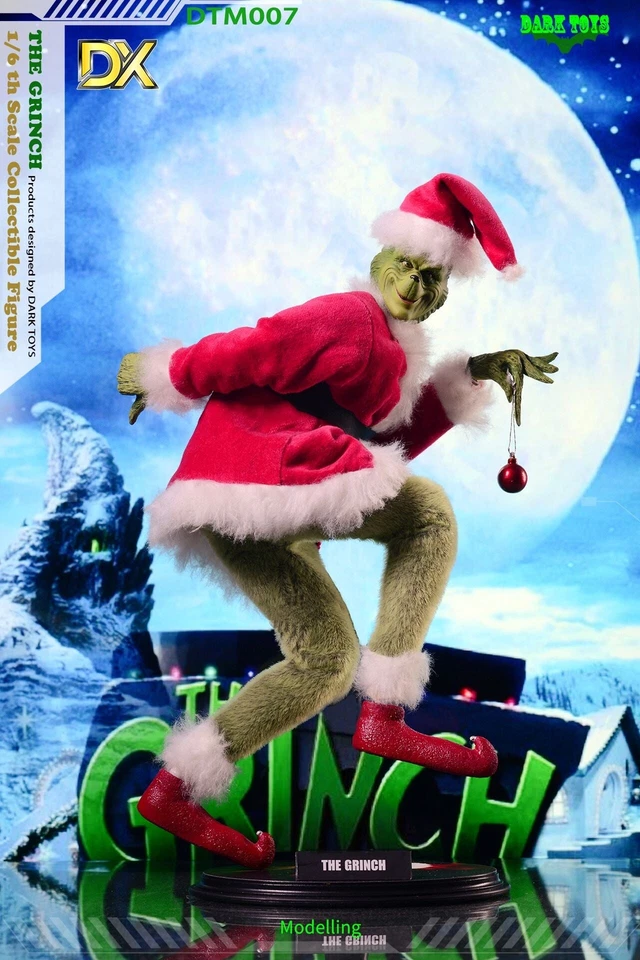 In-stock 1/6 Dark Toys DTM007 The Grinch DX Action Figure - Image 4 of 4