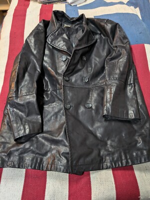 Vintage Y2K Sean John Leather Jacket Coat Size 2XL Mens Black 