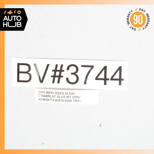 03-06 Mercedes R230 SL500 M113 5.0L Engine Motor Wire Wiring Cable Harness OEM - Picture 12 of 12