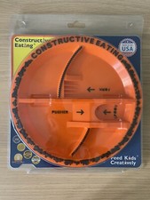 Constructive Eating Construction Plate for Toddlers, Infants, Babies and Kids