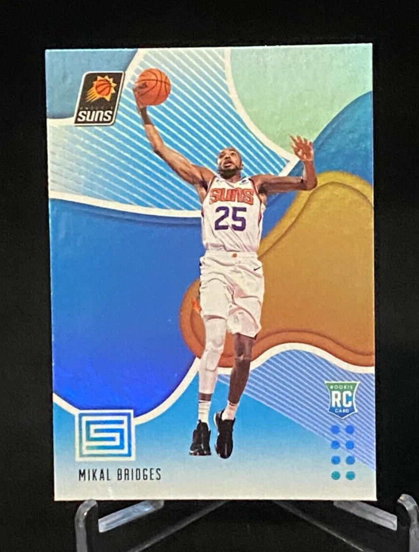 2018-19 Panini Status Blue #194 Rookie Mikal Bridges Phoenix Suns